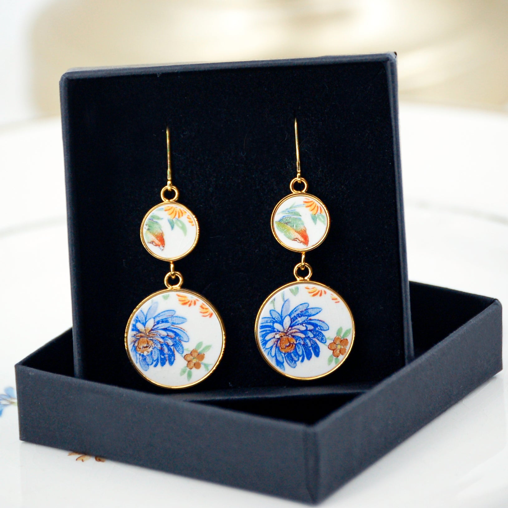 Boucles d'oreilles Aster