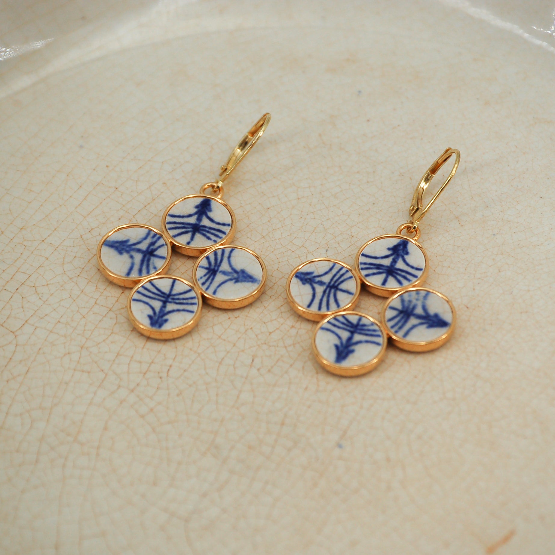 Boucles d'oreilles Chrysalide