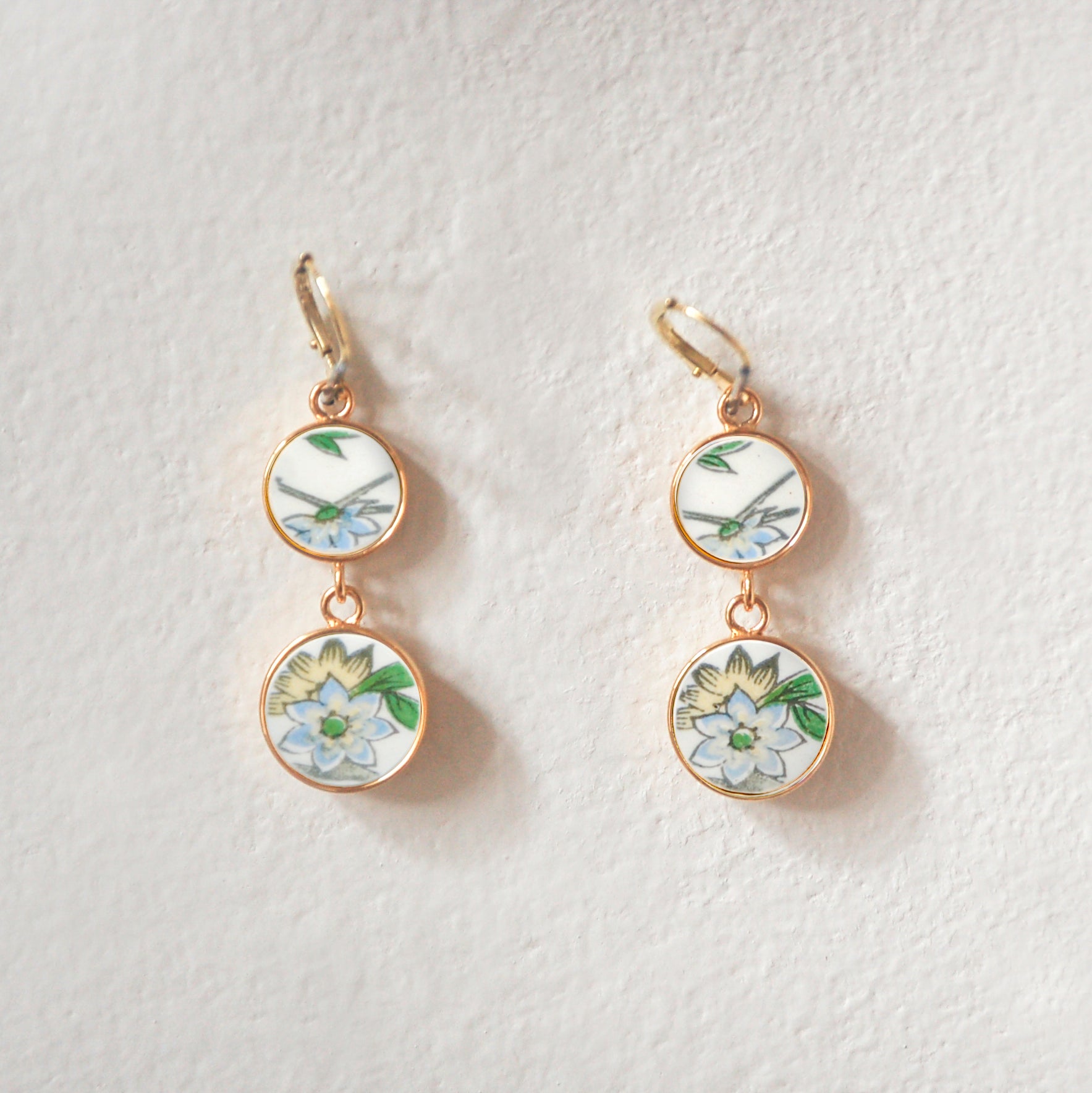 Boucles d'oreilles "Campanule bleue"