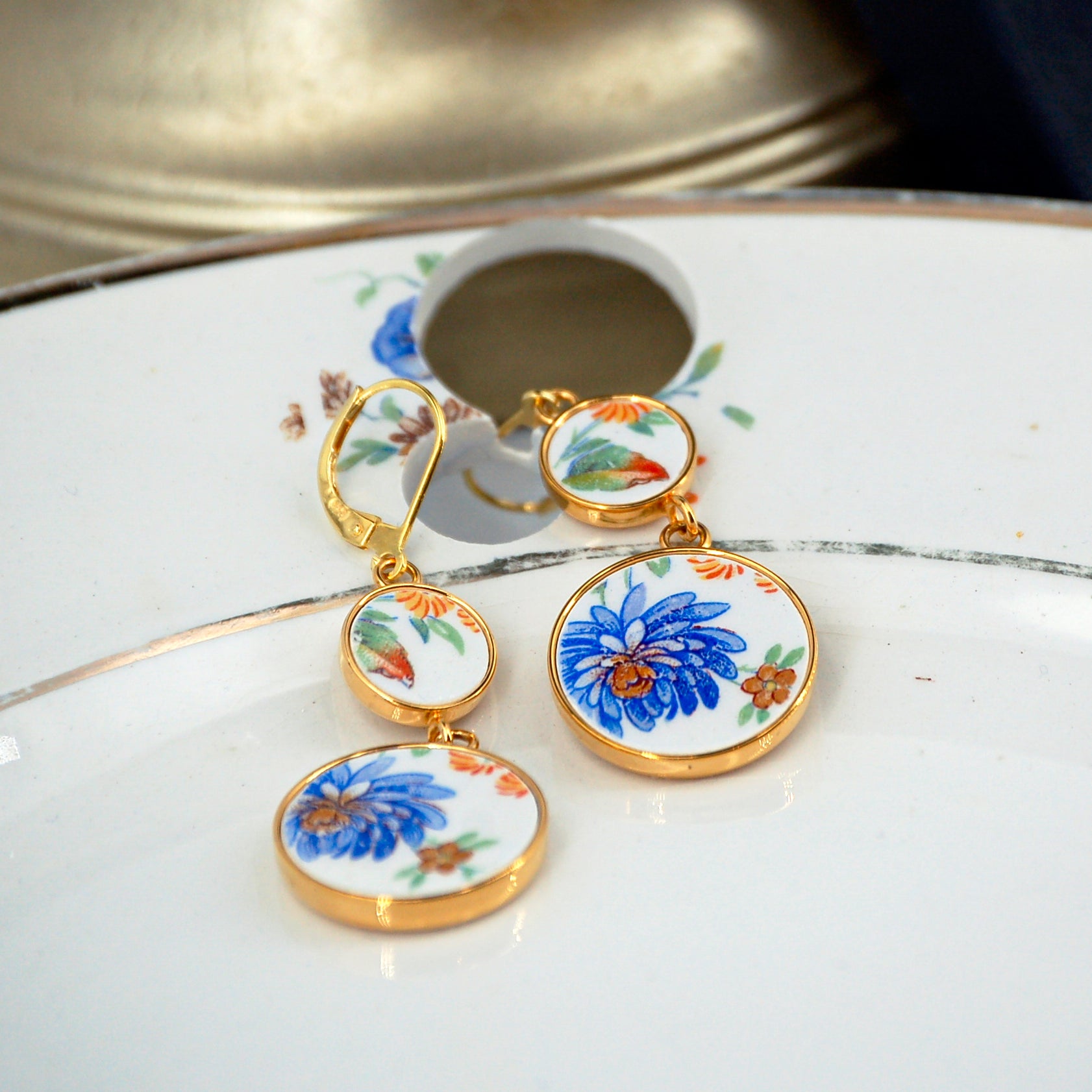 Boucles d'oreilles Aster