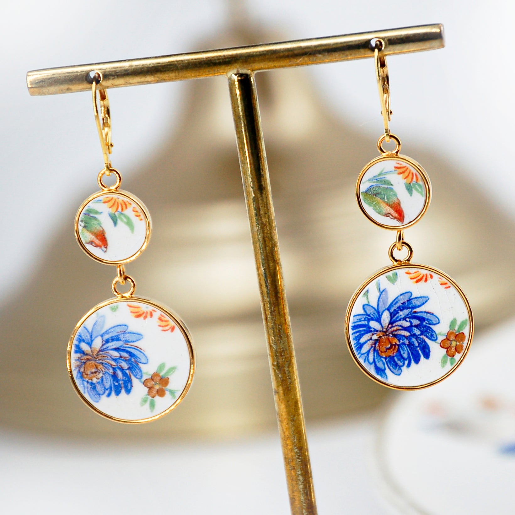 Boucles d'oreilles Aster