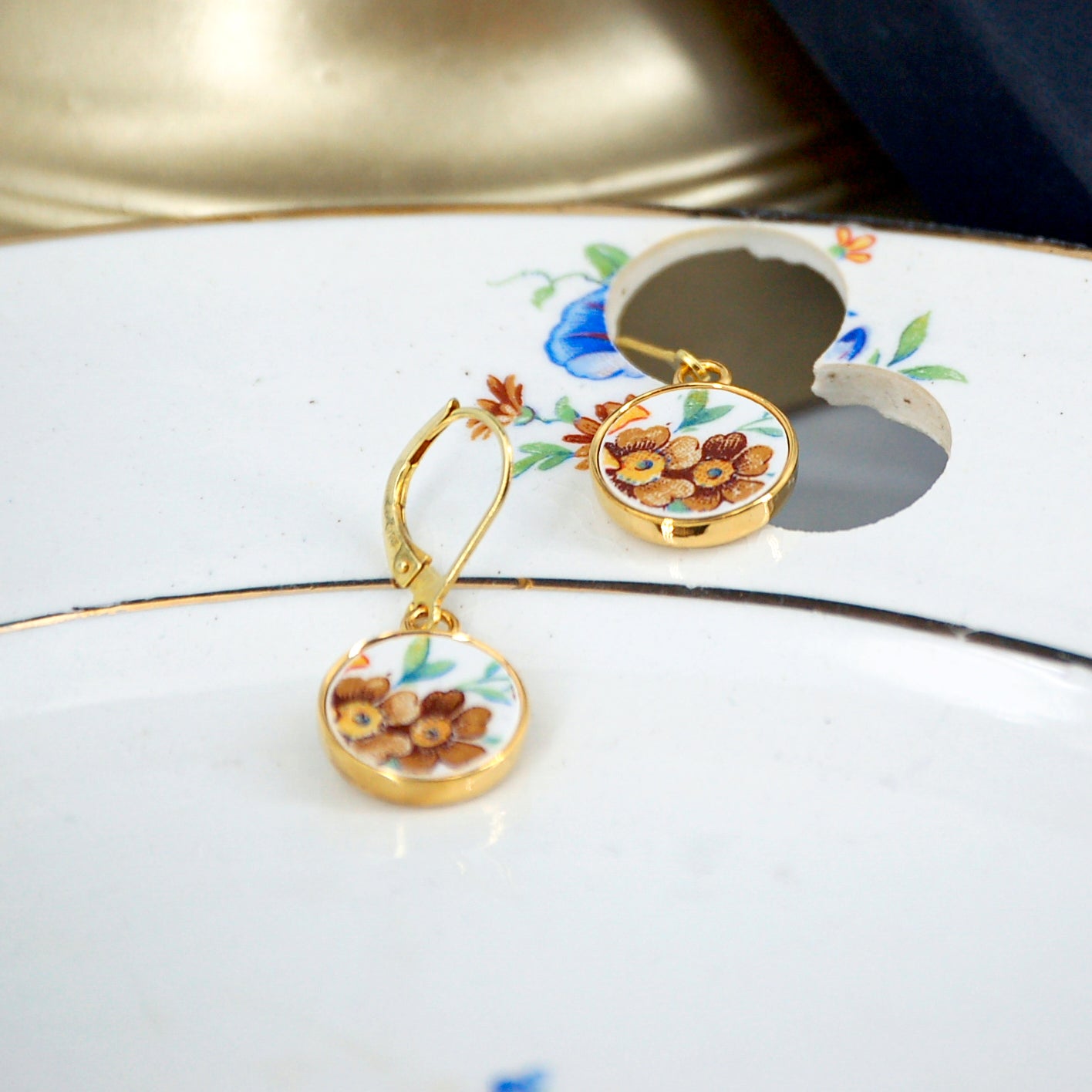 Boucles d'oreilles Cosmos